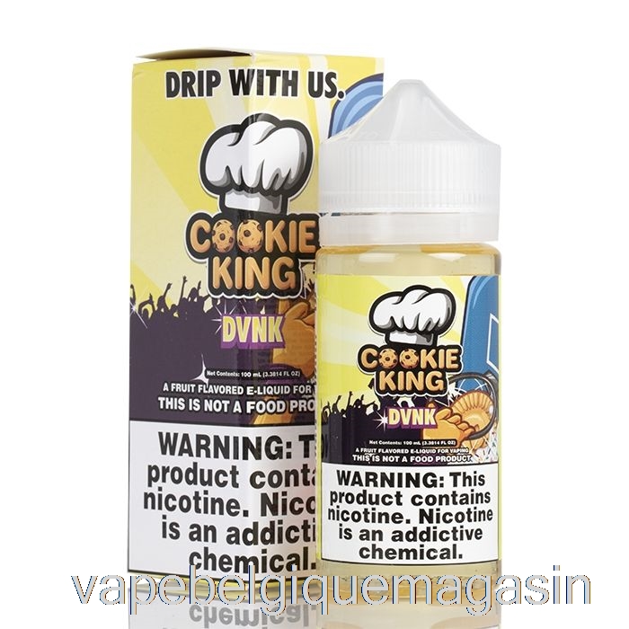 Vape Jetable Dvnk - Cookie King - 100ml 0mg